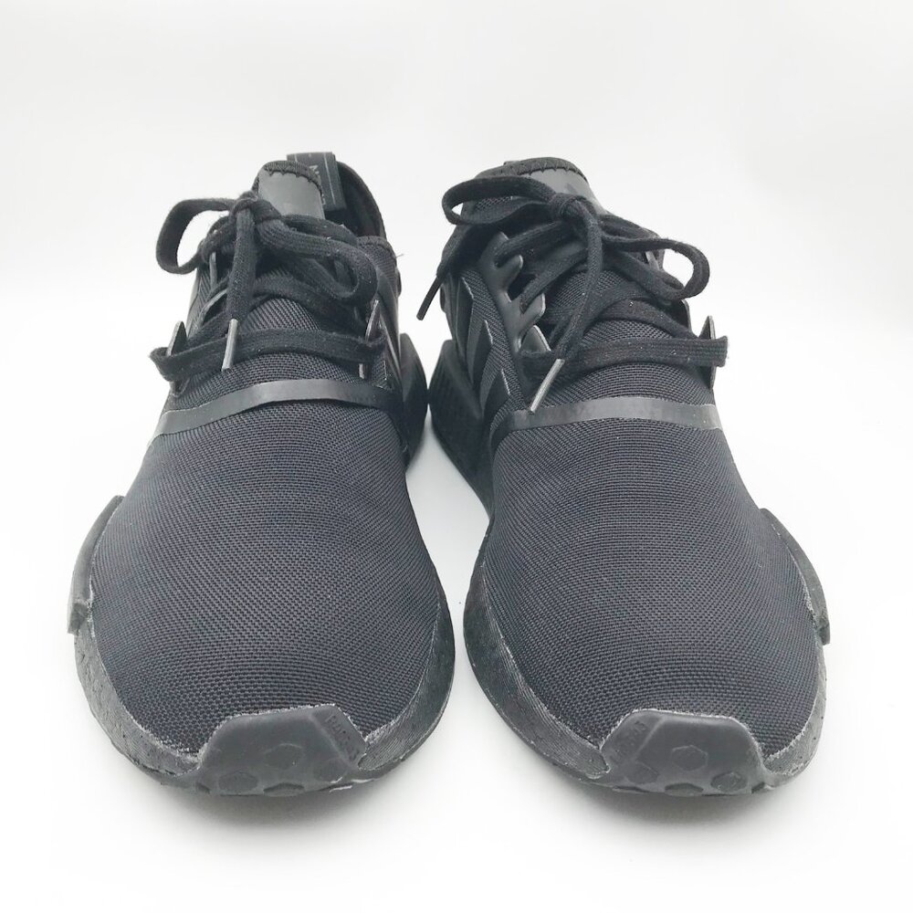 adidas NMD R1 Boost black running shoes men's 13 - Picture 2 of 10